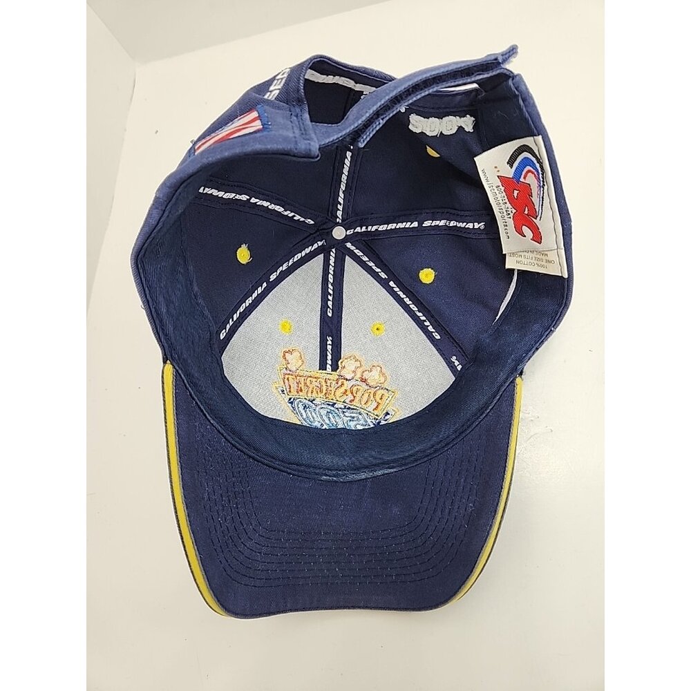 Pop Secret 500 California Speedway Adjustable Race Hat Cap‎ NASCAR 9/5/2004 - Picture 7 of 10